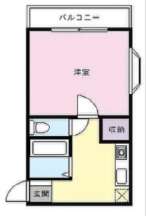 AIマンション403の間取り