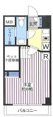 日興パレス東山1203の間取り