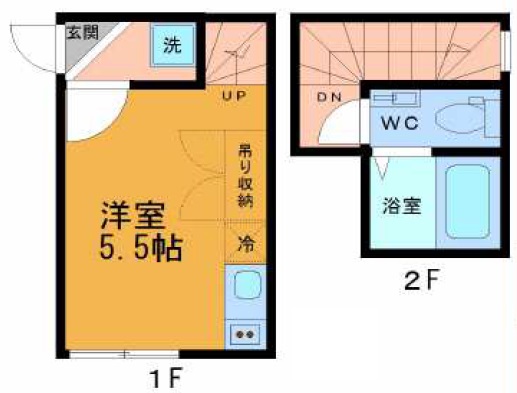 ALLEY HOUSE(アレイハウス)103の間取り