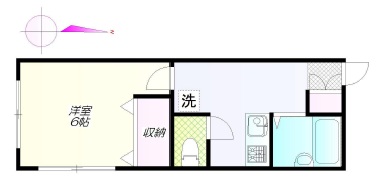 ウイング三軒茶屋101の間取り