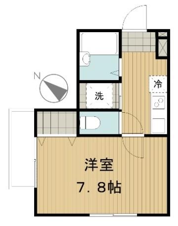 カサモラーダ201の間取り