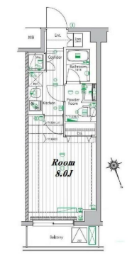 メイクスデザイン三宿302の外観