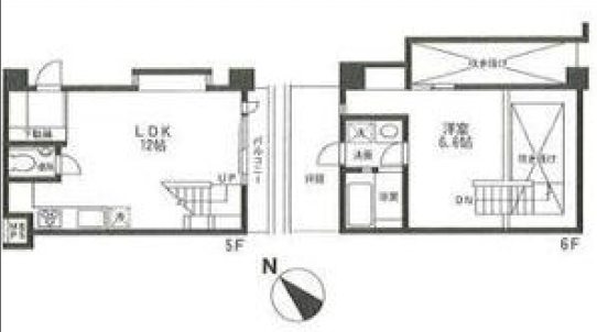 イイダアネックスⅦ503の間取り