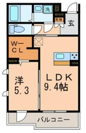 JM　駒沢101の間取り