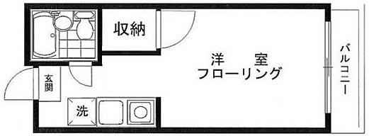 メゾン・ド・アゼリア302の間取り