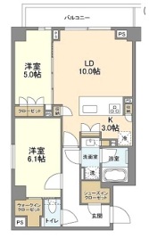 ザ・パークハビオ柿の木坂201の間取り