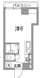 メゾン太陽302の間取り