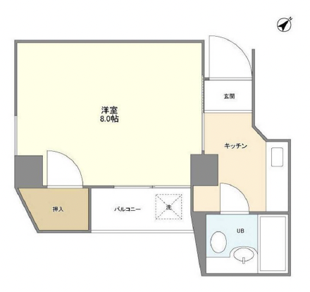 青葉台タワー703の間取り