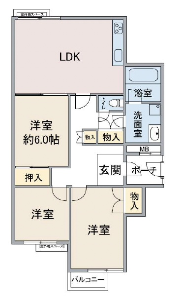 ガーデン目黒205の間取り