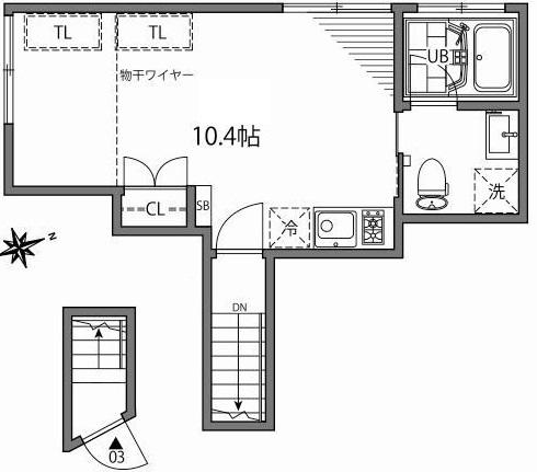 SANCHA　TERRACE3の間取り