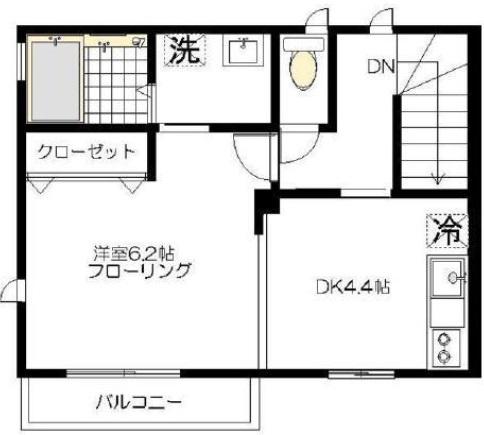 コンフォール駒沢201の間取り