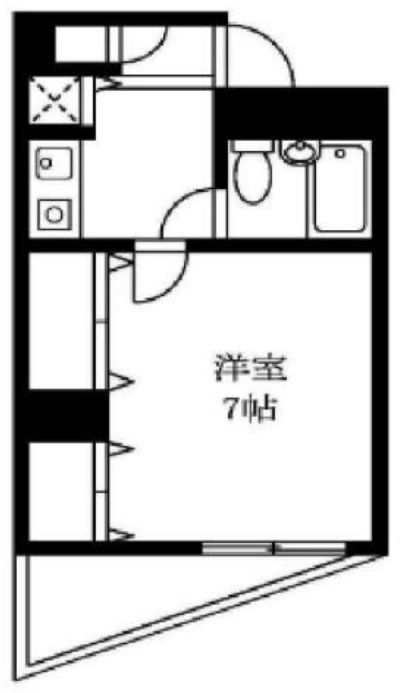 ナチュラルスクエアビル601の間取り