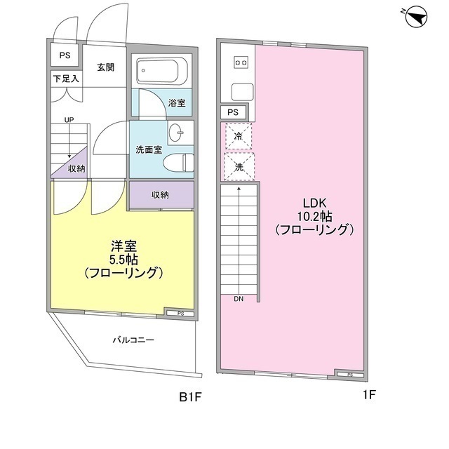 シルバラード広尾101の間取り