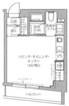 テラス代官山203の間取り