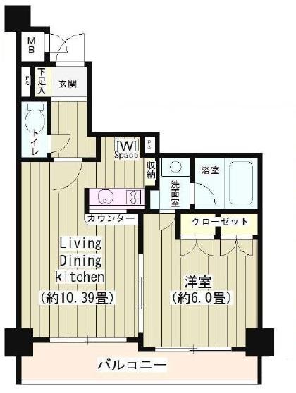 ノナプレイス渋谷神山町313の間取り