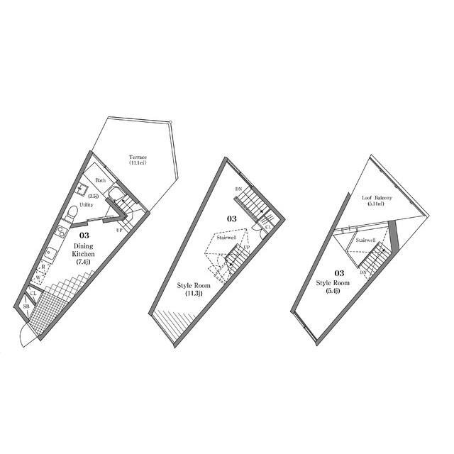 サクラノキテラス中目黒4の間取り