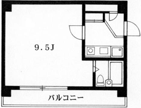 サンライズ世田谷501の間取り