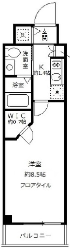 グロースメゾン用賀102の間取り