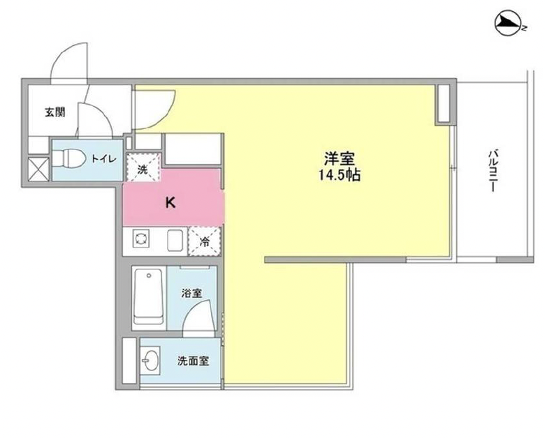 ステラメゾン目黒本町504の間取り