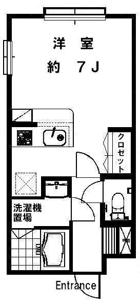 ブレンハイムI201の間取り