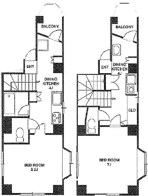 CityBldg.Ikejiriohashi (シティビル池尻大橋)2F&3Fの間取り