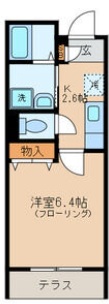 グランパルク駒場野101の間取り