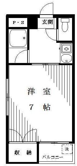 ファミールハイツ205の間取り