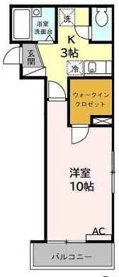 Green Cube三軒茶屋（ガーデンキューブ三軒茶屋）102の間取り