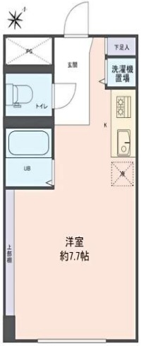 南青山ロータリーマンション101の間取り
