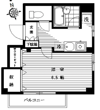 ネストOE302の間取り