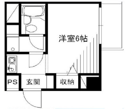 ロイヤルエクセレント学芸大304の間取り