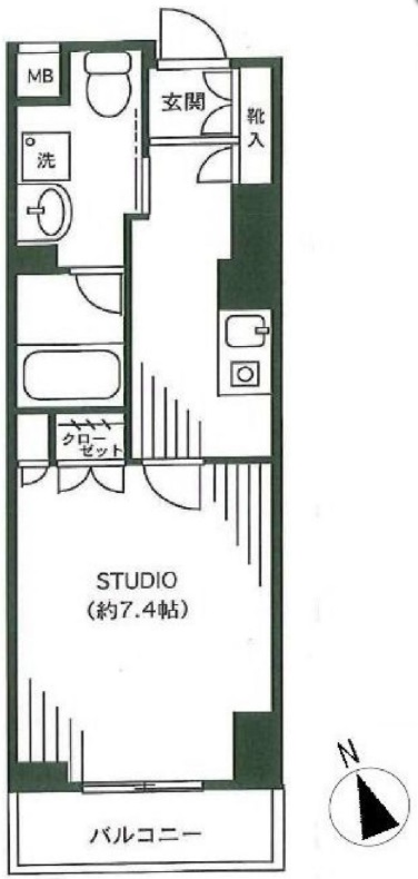 ＦｅｅｌＡ渋谷5Fの間取り