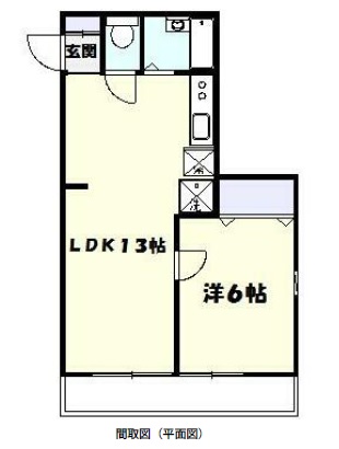 エクセル下馬Ⅴ301の間取り