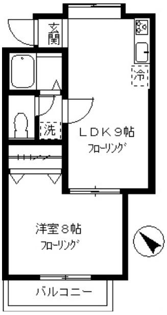 ブックマーク202の間取り