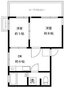 エビヤビル401の間取り