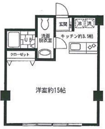 CUL de SAC 14(キュドサック)106の間取り