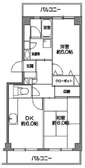 グレイス中目黒A棟301の間取り