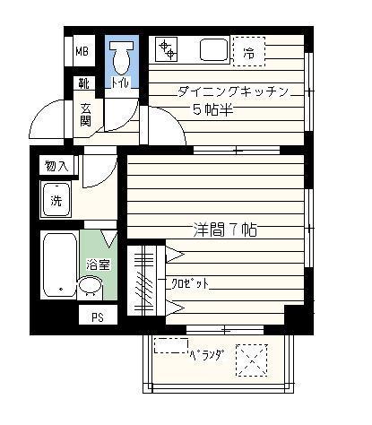 ラビュタ自由ヶ丘402の間取り