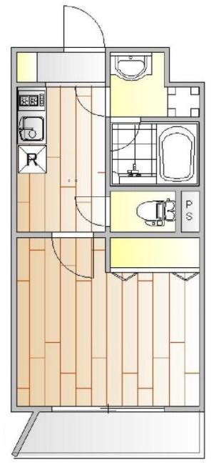 フレシール駒沢304の間取り