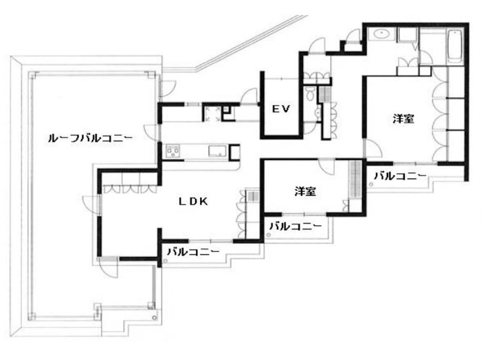 ガーデンヒル恵比寿南501の間取り