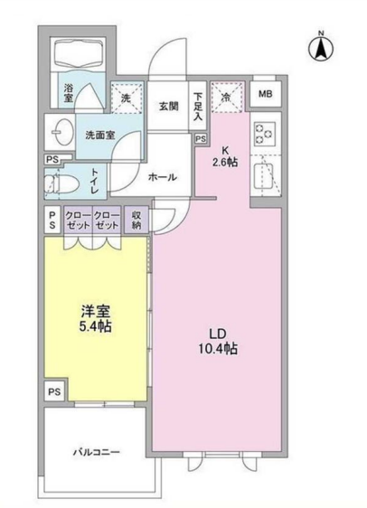 サンシャイン松本Ｎｏ．１５1522の間取り