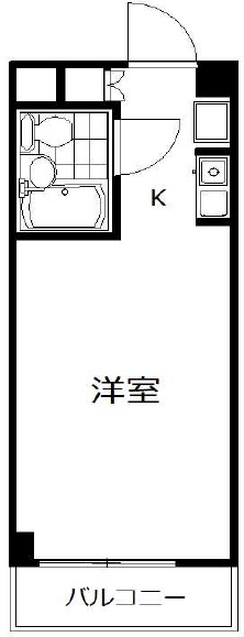 グランドエクセル祐天寺107の間取り