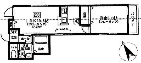 アシュエル202の間取り