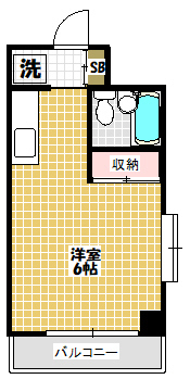 シーダーズフォレスト301の間取り