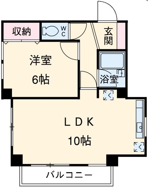 上馬テラス102の間取り