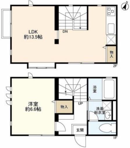 ラルゴ駒沢101の間取り