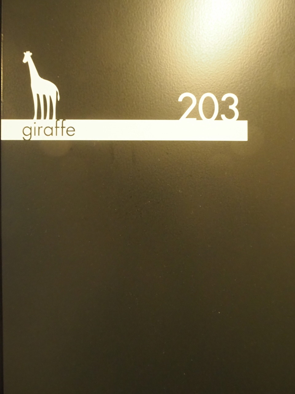 giraffe（ジラフ）203の室内2