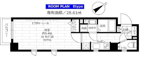 ステージファースト用賀Ⅱ203の間取り