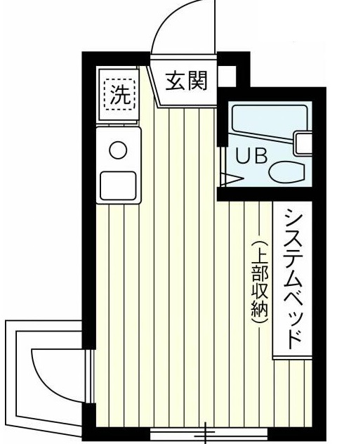 アーバンリゾート若林PART1141の間取り