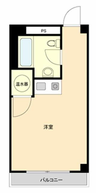 エグゼクティブ原宿304号室の間取り